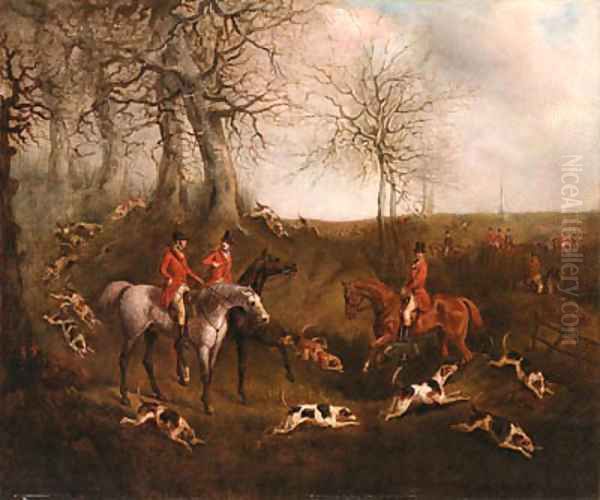 The Find Oil Painting by Henry Jr Alken