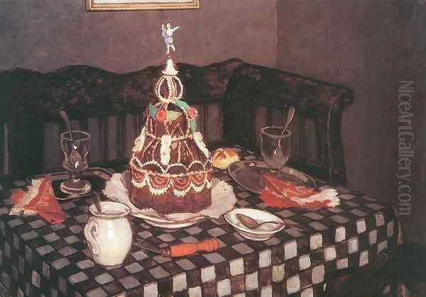 The Layer Cake 1912 Oil Painting by De Lorme and Ludolf De Jongh Anthonie