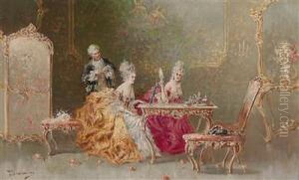 The New Jewels Oil Painting by Sinibaldo Tordi