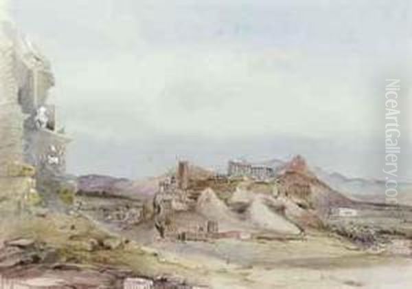 The Acropolis, Athens Oil Painting by Captain Arthur Tower