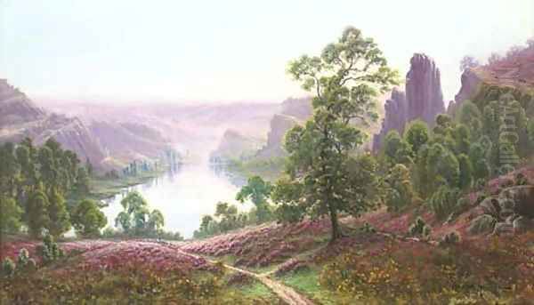 En Correze, le matin Oil Painting by Gaston Anglade