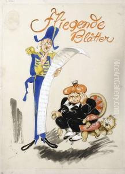 Dt. Maler Oil Painting by Gustav Traub