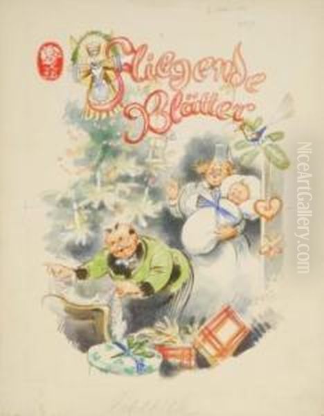 Ohne Titel Oil Painting by Gustav Traub