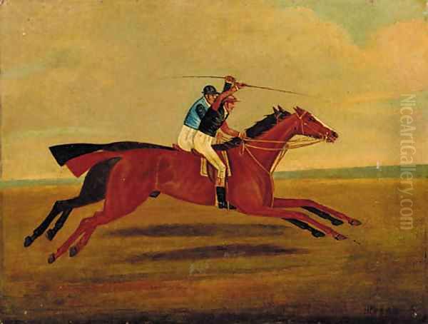 In full gallop Oil Painting by Henry Thomas Alken