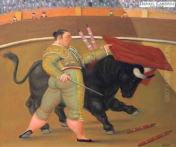Pase De Pecho Oil Painting by Fernando Botero
