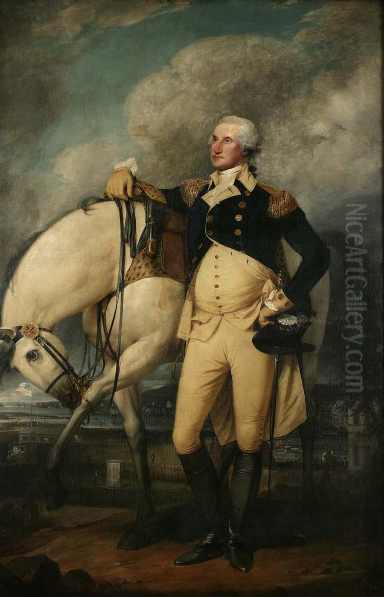George Washington Oil Painting by John Trumbull