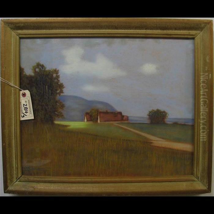 Cottage Studies From Vancouver Island Oil Painting by Halfred Tygesen