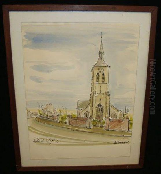 Oosterweel Oil Painting by Medard I Tytgat