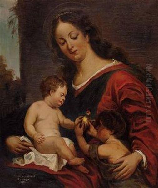 Madonna Mit DemJesus Und Johannesknaben