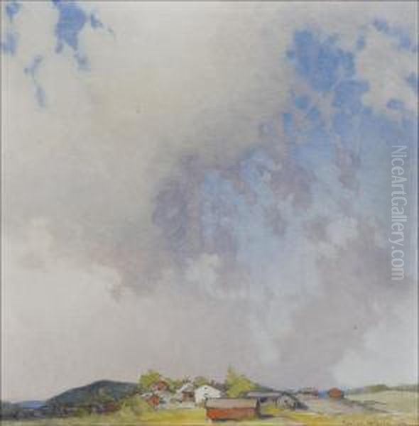 Kyla. Oil Painting by Ragnar Ungern