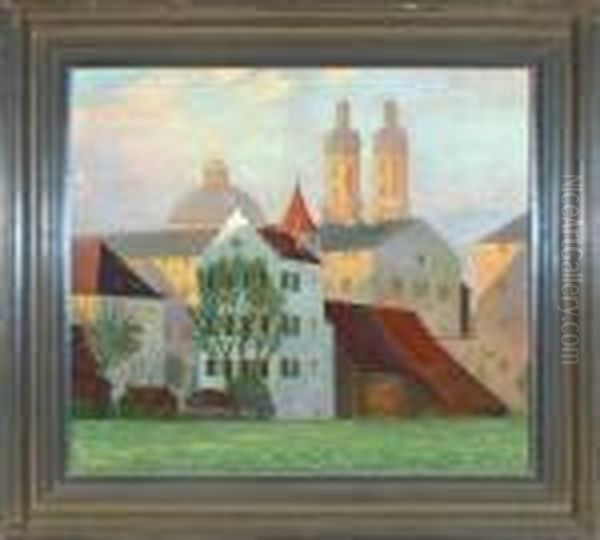 Onhe Titel Oil Painting by Franz Xaver Unterseher
