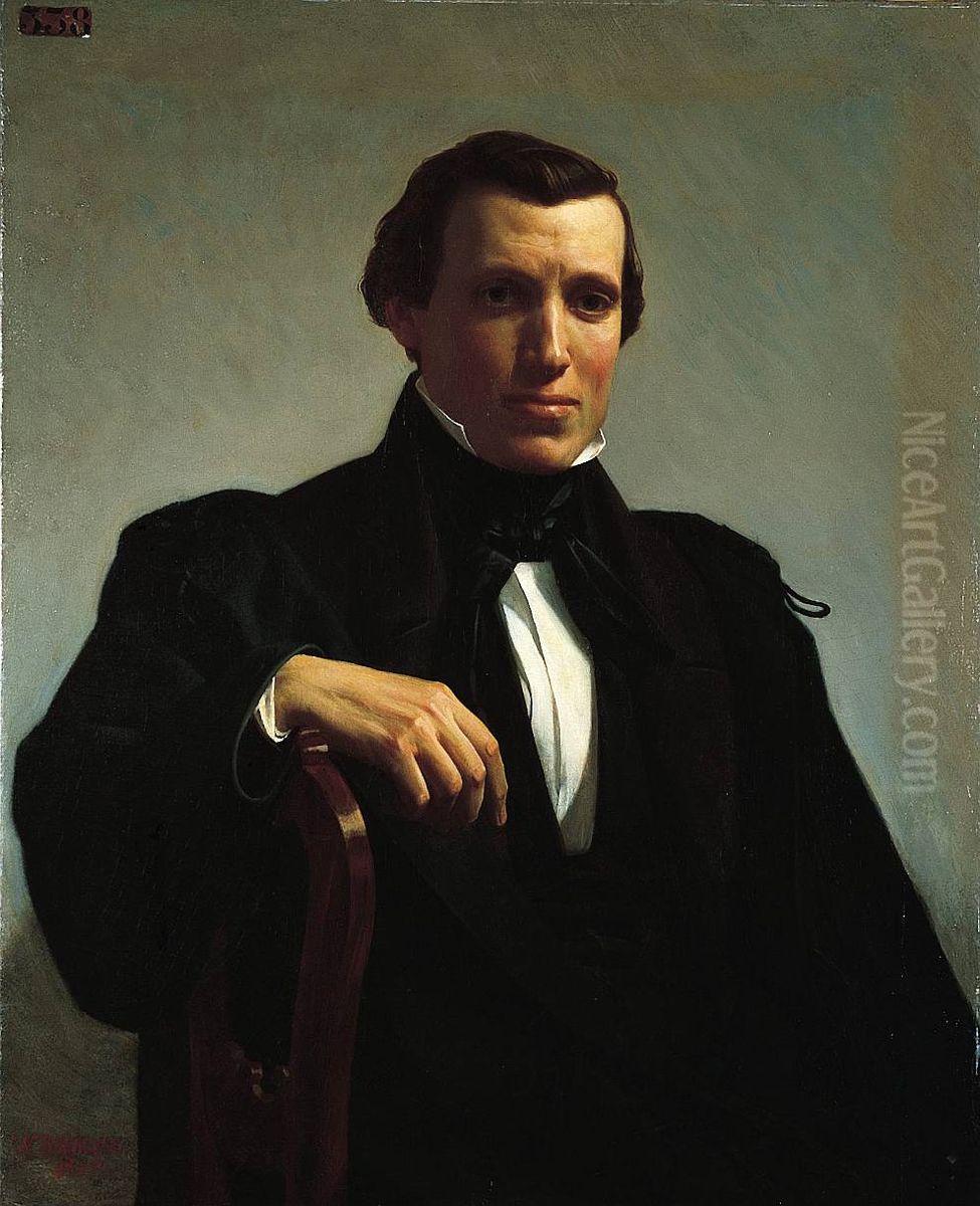 Portrait of Monsieur M. Oil Painting by William-Adolphe Bouguereau