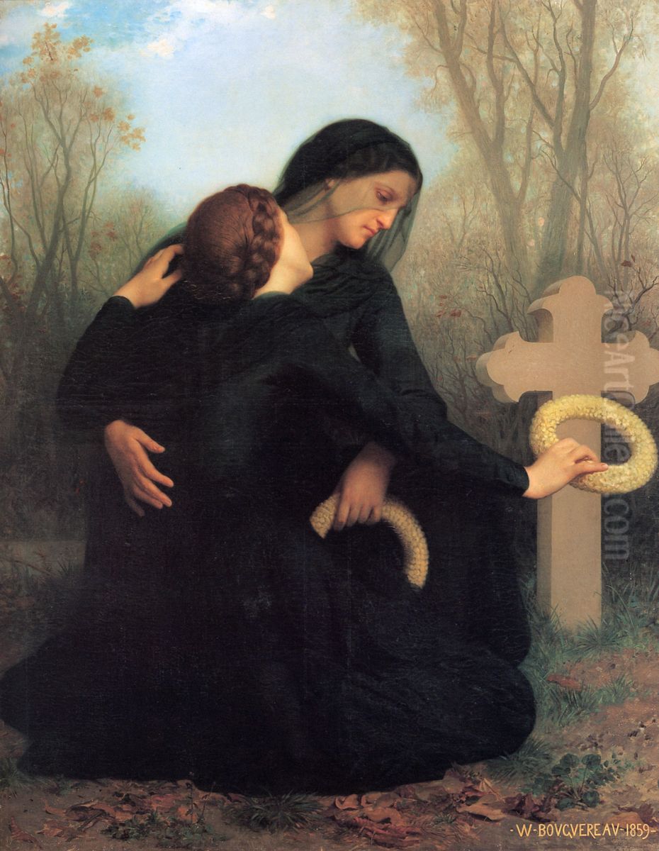 The Day of the Dead Oil Painting by William-Adolphe Bouguereau