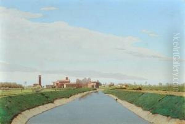 Campo Sampiero Oil Painting by Memo Vagaggini