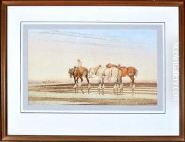 When The Day Is Done Oil Painting by Frederick E. Valter