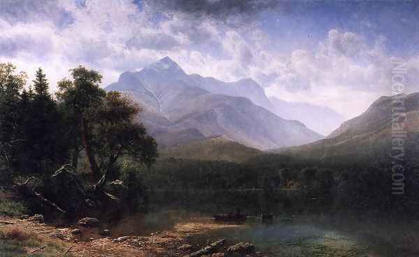 Mount Washington Oil Painting by Albert Bierstadt