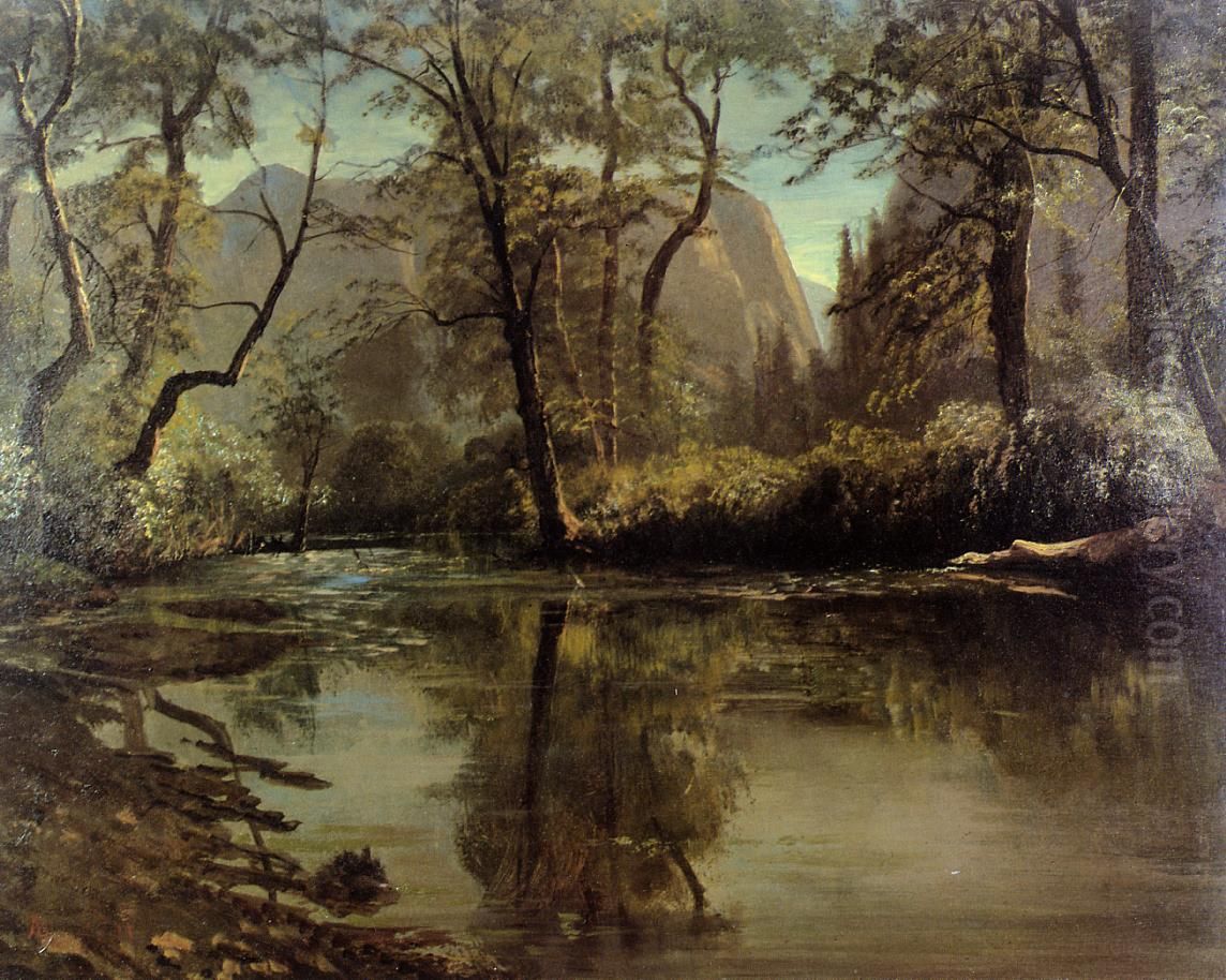 Yosemite Valley, California Oil Painting by Albert Bierstadt