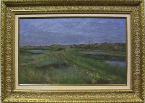 Category: Painting
 Description:impressionistisch Strand Oil Painting by Paul Van De Venne