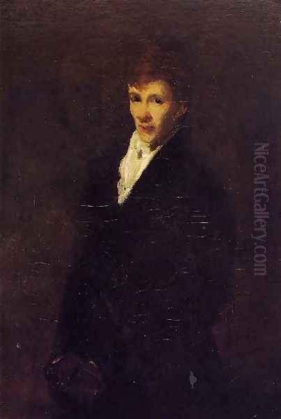 Robin Aka Portrait Of Clifton Webb Oil Painting by George Wesley Bellows