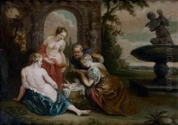 La Naissance D'erechteion Oil Painting by Willem van, the Elder Herp