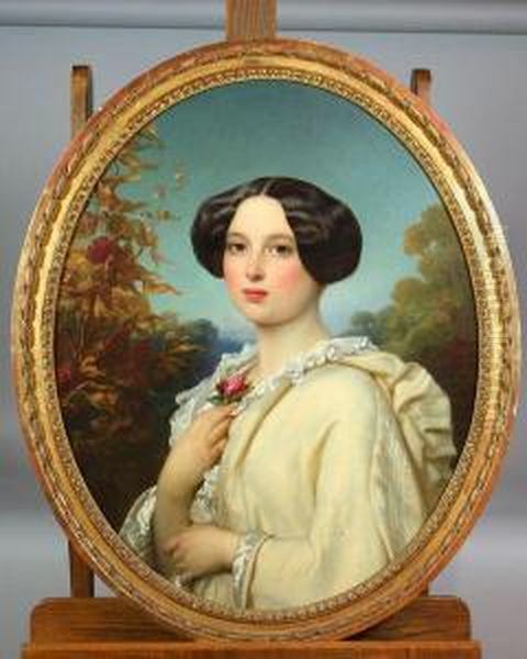 Lerius Oil Painting by Joseph Henri Francois Van Lerius