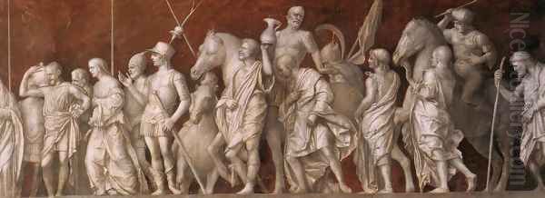 Continence of Scipio (detail 2) 1507-08 Oil Painting by Giovanni Bellini