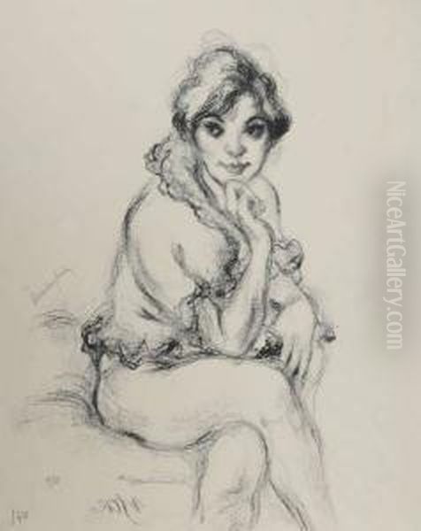 De Slaapjak Oil Painting by Henri Van Straten