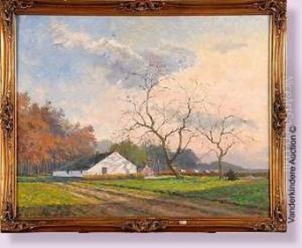 Lumiere De La Foret Oil Painting by Jacques Van Wijck