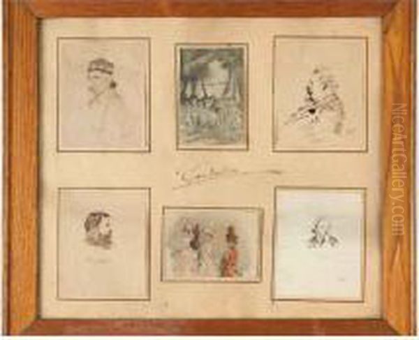 Senza Titolo Oil Painting by Luigi Arnaldo Vassallo