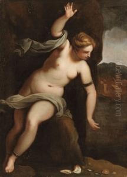 Andromeda Oil Painting by Antonio da Vassilacchi