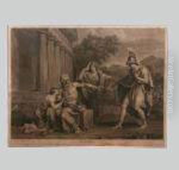 Edipo Oil Painting by Pietro Vedovato