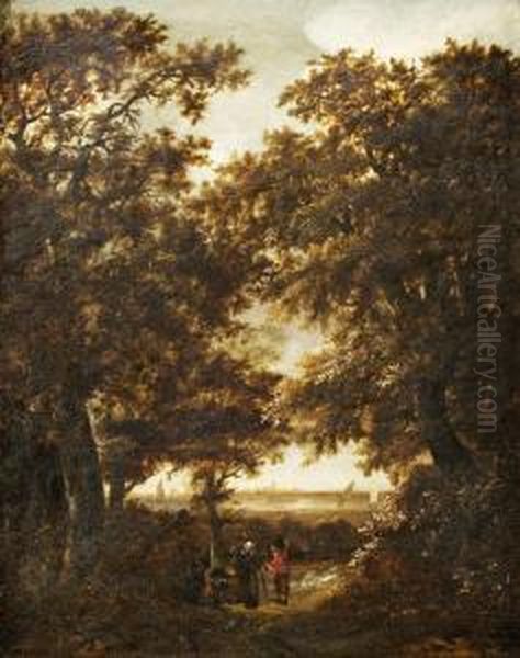 Tillskriven Oil Painting by Jan Wijnants