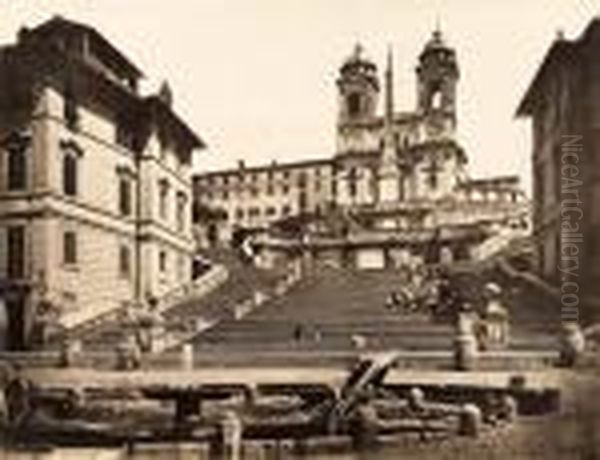 Roma Oil Painting by Enrico Verzaschi