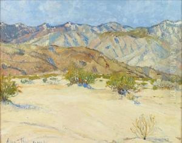 Near Palm Springs Oil Painting by Anni Von Baldaugh