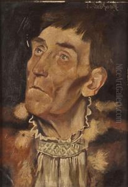 Herrenportrait Oil Painting by Eduard Karl Franz von Gebhardt