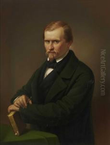 Franz Seraph Freiherr Von Pfistermeister Oil Painting by Wilhelm von Kaulbach