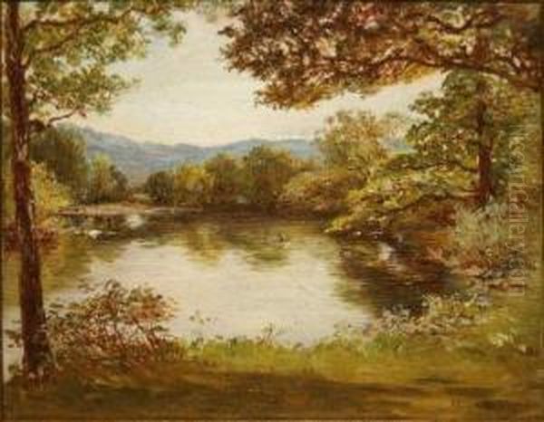 O'sullivan's Punch Bowl, Dinish Island Oil Painting by Francis S. Walker