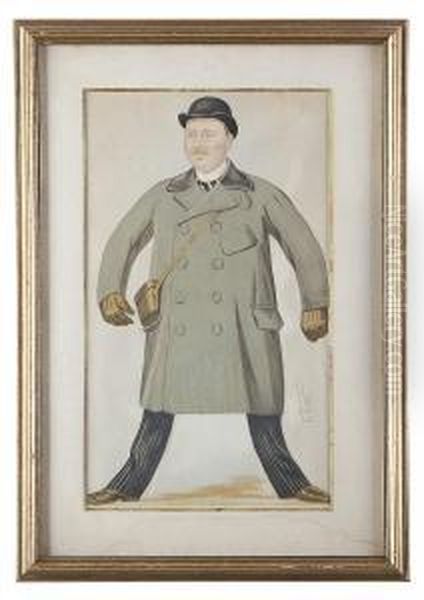 Robert Armstrong Yerburgh. M.p. Oil Painting by Leslie Mathew Ward