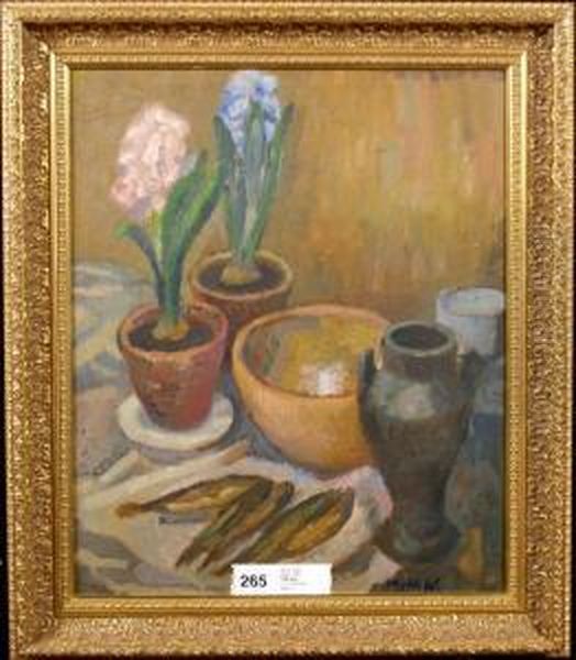 Untitled Oil Painting by Matti Waren