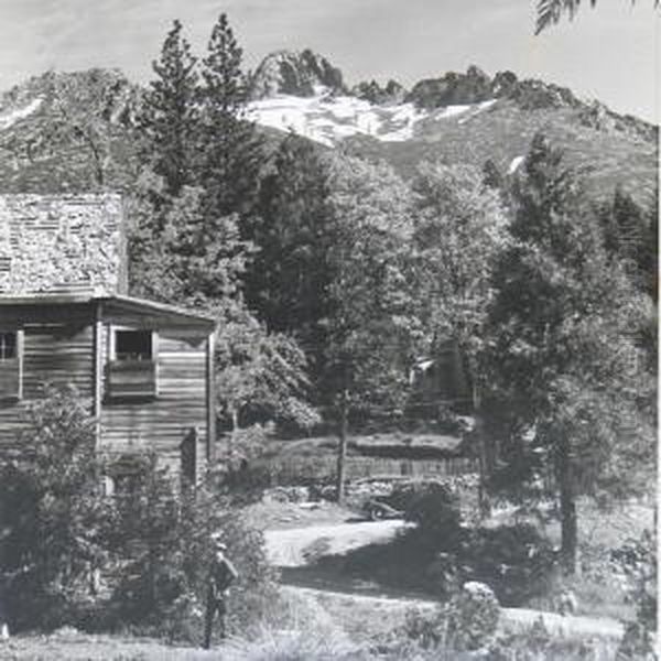 Hotel In Sierra City Oil Painting by Clifford Warner