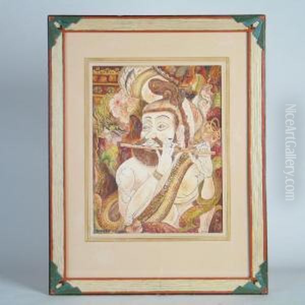 Third Award Oil Painting by Clifford Warner