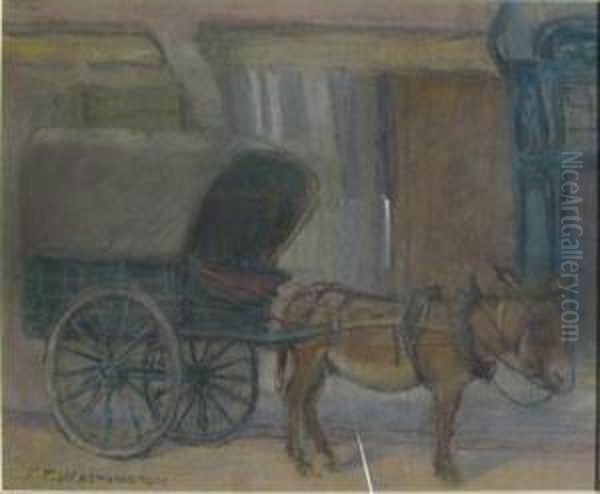 Resting Oil Painting by Elizabeth Fisher Washington