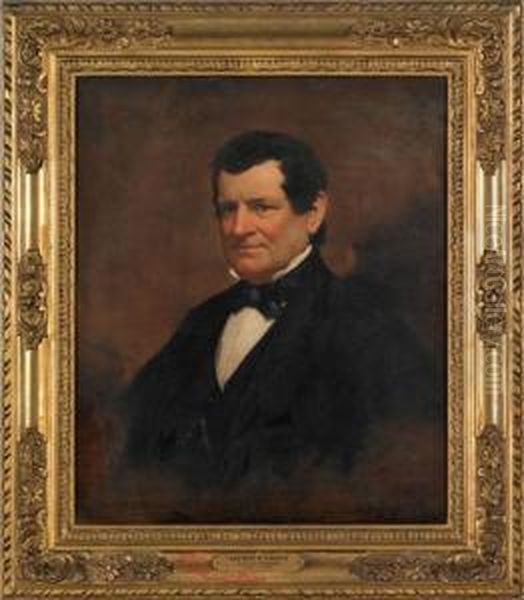 PortraitOf Arthur Gilman Coffin Oil Painting by Samuel B. Waugh