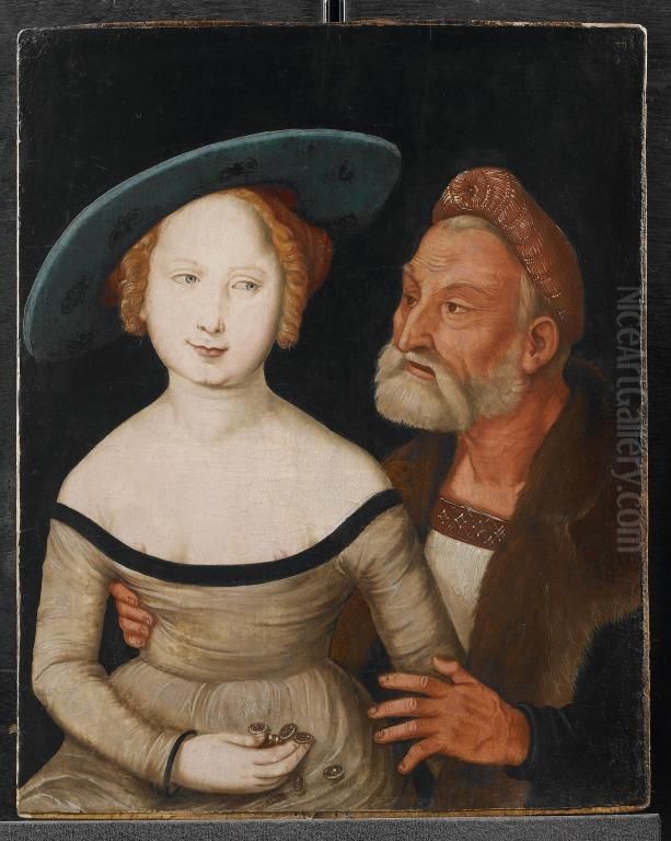 Mercenary Love Oil Painting by Hans Baldung Grien