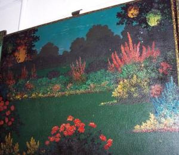 The End Of The Garden Oil Painting by Samuel Webley