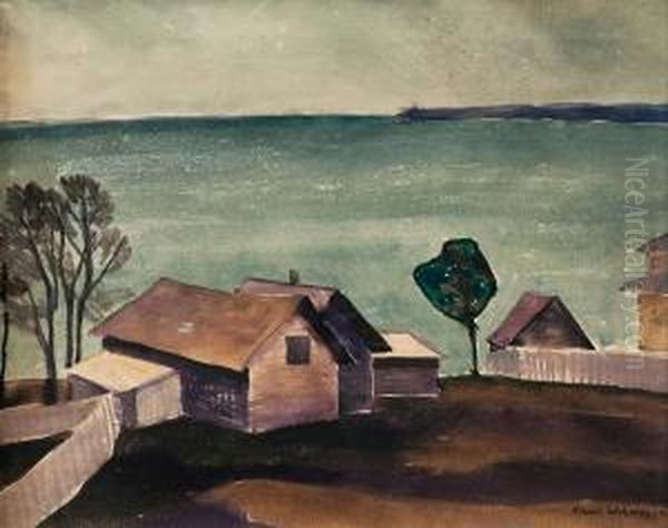 The Outer Archipelago Oil Painting by Einari Wehmas