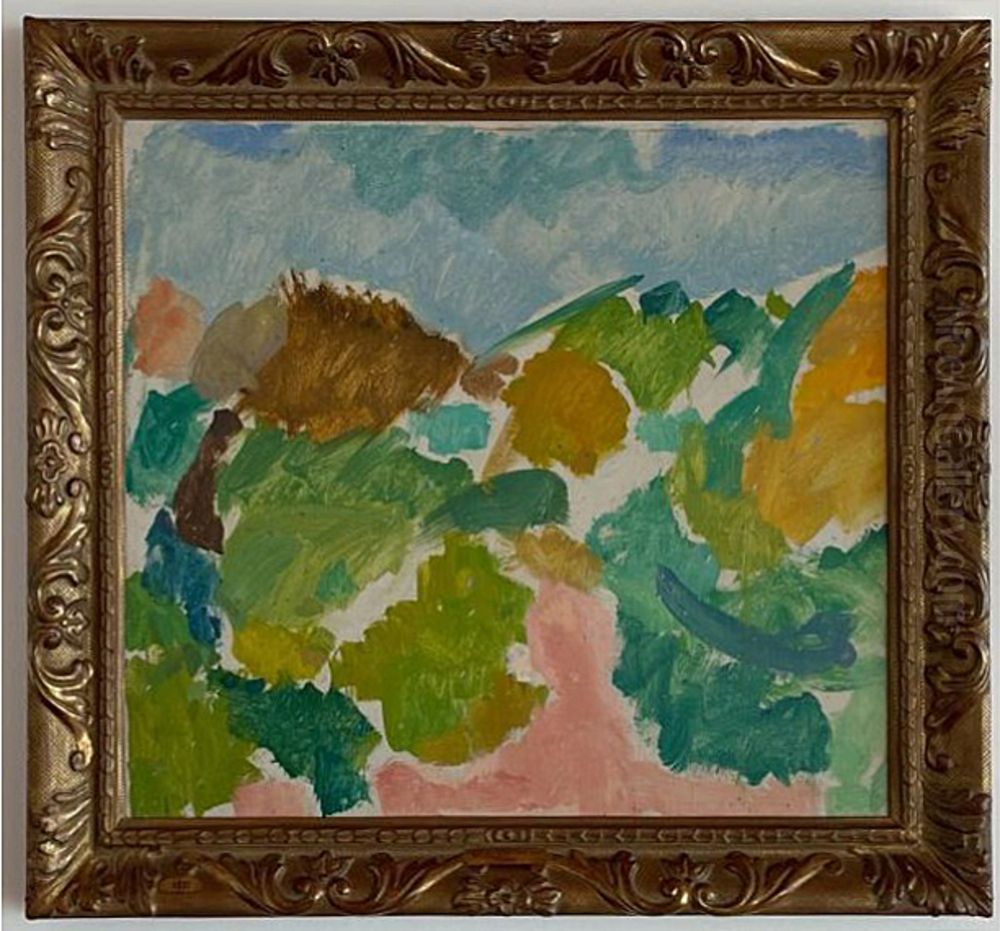 Landscape Oil Painting by Edvard Weie