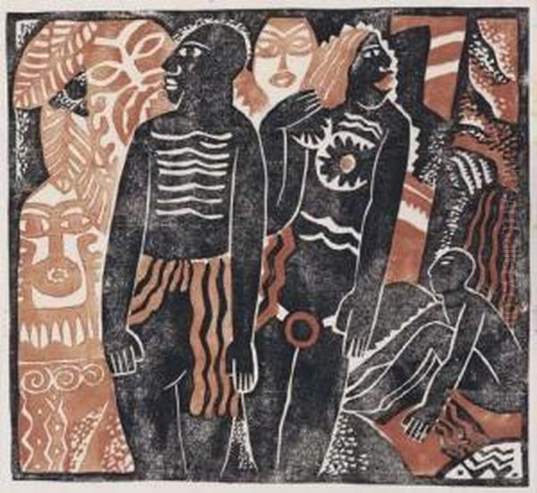 Island Legend Oil Painting by Frank Weitzel