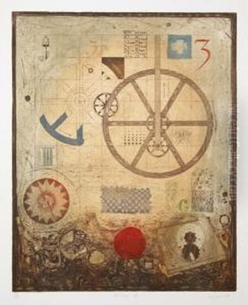 Divisions Ii Oil Painting by Wells, J.