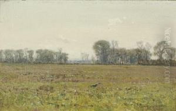 Spring Oil Painting by John Sanderson Wells